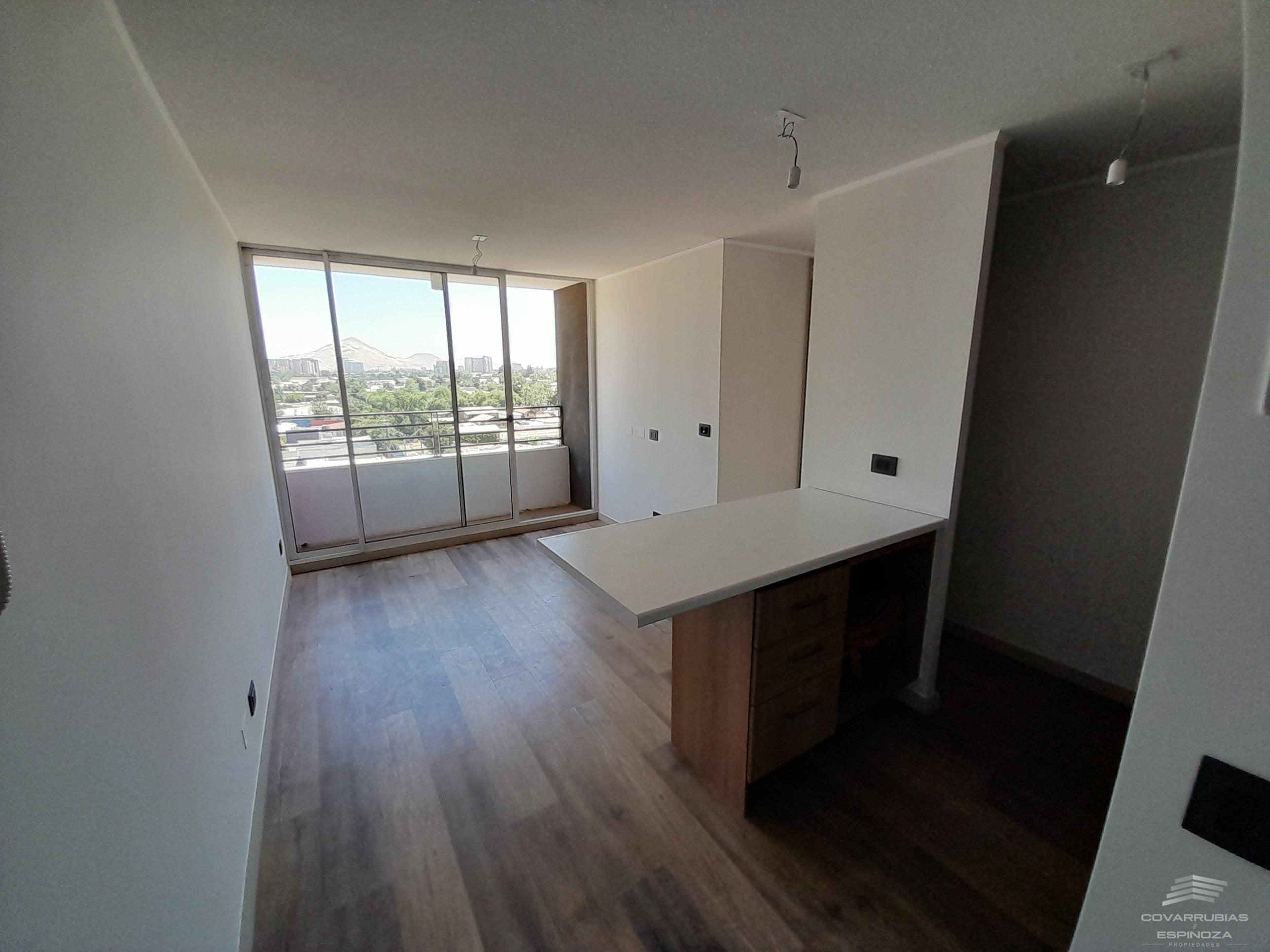 2 DORMITORIOS Y 1 BAÑO, A ESTRENAR NUNCA SE HA HABITADO.